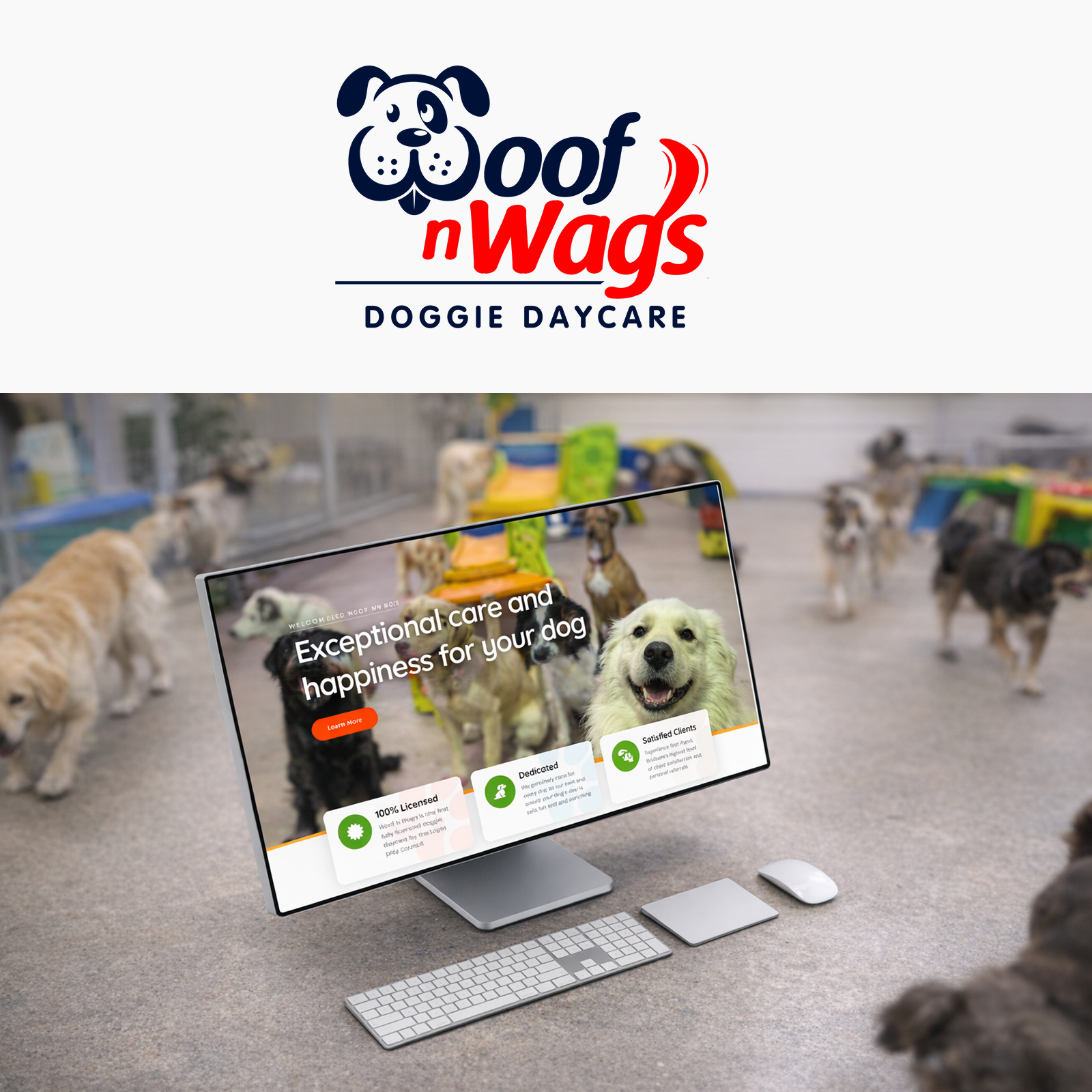 Woof n Wags — website built by Breeze Web